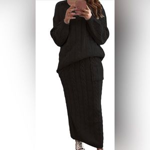 Skirt Sweater set 2 pieces size S to M